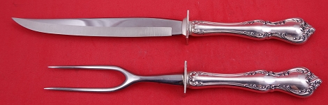 Steak Carving Set 2-pc beveled knife 10 3/4
